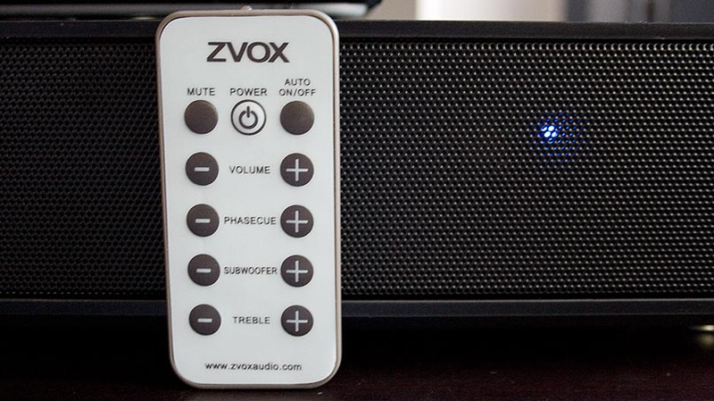 Illustration for article titled Lightning Review: ZVOX 550 Speaker System and Flat Panel Stand